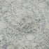 9' X 12' Denim Blue And Ivory Damask Washable Area Rug With UV Protection