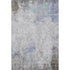 9' X 12' Brown Gray And Purple Abstract Washable Area Rug With UV Protection
