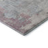 5' X 8' Blue Green And Gray Abstract Washable Area Rug With UV Protection