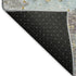 9' X 12' Granite Gray Teal And Blush Abstract Washable Area Rug With UV Protection
