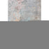 9' X 12' Granite Gray Teal And Blush Abstract Washable Area Rug With UV Protection