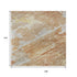 9' X 12' Salmon Ivory And Gold Abstract Washable Area Rug With UV Protection