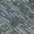 5' X 8' Fern Green Blue And Beige Abstract Washable Area Rug With UV Protection