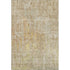 9' X 12' Fern Green Blue And Beige Abstract Washable Area Rug With UV Protection