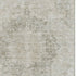 5' X 8' Beige And Taupe Oriental Washable Area Rug With UV Protection