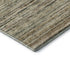 5' X 8' Beige Gold And Brown Striped Washable Area Rug With UV Protection