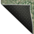 5' X 8' Emerald Ivory And Taupe Oriental Washable Area Rug With UV Protection