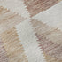 8' X 8' Copper Ivory And Gray Geometric Washable Round Rug With UV Protection