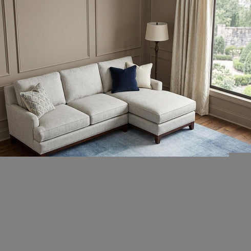 8' Blue And Ivory Geometric Washable Area Rug With UV Protection
