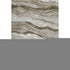 9' X 12' Brown And Beige Striped Washable Area Rug With UV Protection