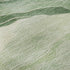 8' Green And Beige Striped Washable Area Rug With UV Protection