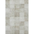 5' X 8' Beige Ivory And Taupe Geometric Washable Area Rug With UV Protection