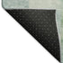 5' X 8' Pale Aqua Mint Green And Ivory Geometric Washable Area Rug With UV Protection