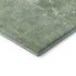 8' X 8' Mint Green And Beige Abstract Washable Round Rug With UV Protection