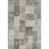 8' Taupe Ivory And Khaki Geometric Washable Area Rug With UV Protection