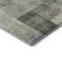 8' Taupe Ivory And Khaki Geometric Washable Area Rug With UV Protection