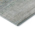 8' X 8' Linen And Ivory Striped Washable Round Rug With UV Protection