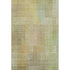 5' X 8' Beige Blue And Khaki Geometric Washable Area Rug With UV Protection