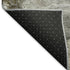 8' X 8' Taupe Ivory And Gray Abstract Washable Round Rug With UV Protection