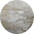 8' X 8' Taupe Ivory And Gray Abstract Washable Round Rug With UV Protection