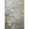 8' Taupe Ivory And Gray Abstract Washable Area Rug With UV Protection