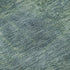 8' Blue Green And Beige Abstract Washable Area Rug With UV Protection