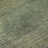 9' X 12' Fern Green And Blue Striped Washable Area Rug With UV Protection