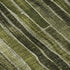 8' Olive Green And Beige Striped Washable Area Rug With UV Protection