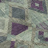 5' X 8' Pale Aqua And Purple Geometric Washable Area Rug With UV Protection