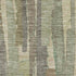 9' X 12' Artichoke Green Copper And Beige Striped Washable Area Rug With UV Protection