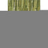 9' X 12' Green And Ivory Striped Washable Area Rug With UV Protection