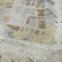 5' X 8' Ivory Brown And Gray Geometric Washable Area Rug With UV Protection