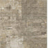 9' X 12' Coffee Beige And Ivory Abstract Washable Area Rug With UV Protection