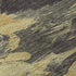 5' X 8' Charcoal And Gold Abstract Washable Area Rug With UV Protection