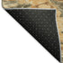 9' X 12' Copper Gray And Taupe Abstract Washable Area Rug With UV Protection