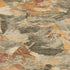 9' X 12' Copper Gray And Taupe Abstract Washable Area Rug With UV Protection