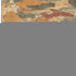 9' X 12' Copper Gray And Taupe Abstract Washable Area Rug With UV Protection