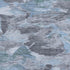 5' X 8' Denim Blue Gray And Silver Abstract Washable Area Rug With UV Protection