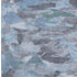 5' X 8' Denim Blue Gray And Silver Abstract Washable Area Rug With UV Protection