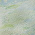 8' X 8' Mint Green Sky Blue And Ivory Abstract Washable Round Rug With UV Protection