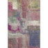 9' X 12' Blush Purple And Gray Abstract Washable Area Rug With UV Protection
