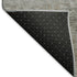 8' X 8' Khaki Silver And Blue Abstract Washable Round Rug With UV Protection