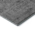 5' X 8' Gray And Charcoal Abstract Washable Area Rug With UV Protection