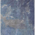 5' X 8' Blue Gray And Silver Abstract Washable Area Rug With UV Protection