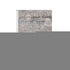 8' Taupe Blue And Beige Oriental Washable Area Rug With UV Protection