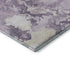5' X 8' Lavender And Ivory Abstract Washable Area Rug With UV Protection