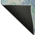 5' X 8' Pale Aqua Ivory And Gray Abstract Washable Area Rug With UV Protection