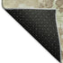 8' Taupe Ivory And Beige Abstract Washable Area Rug With UV Protection
