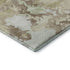 8' Taupe Ivory And Beige Abstract Washable Area Rug With UV Protection