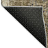 9' X 12' Khaki Beige And Charcoal Abstract Washable Area Rug With UV Protection